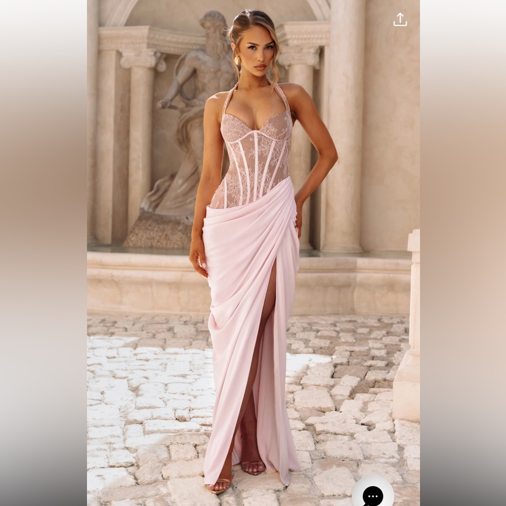 Babyboo Bonita Maxi Dress - Blush